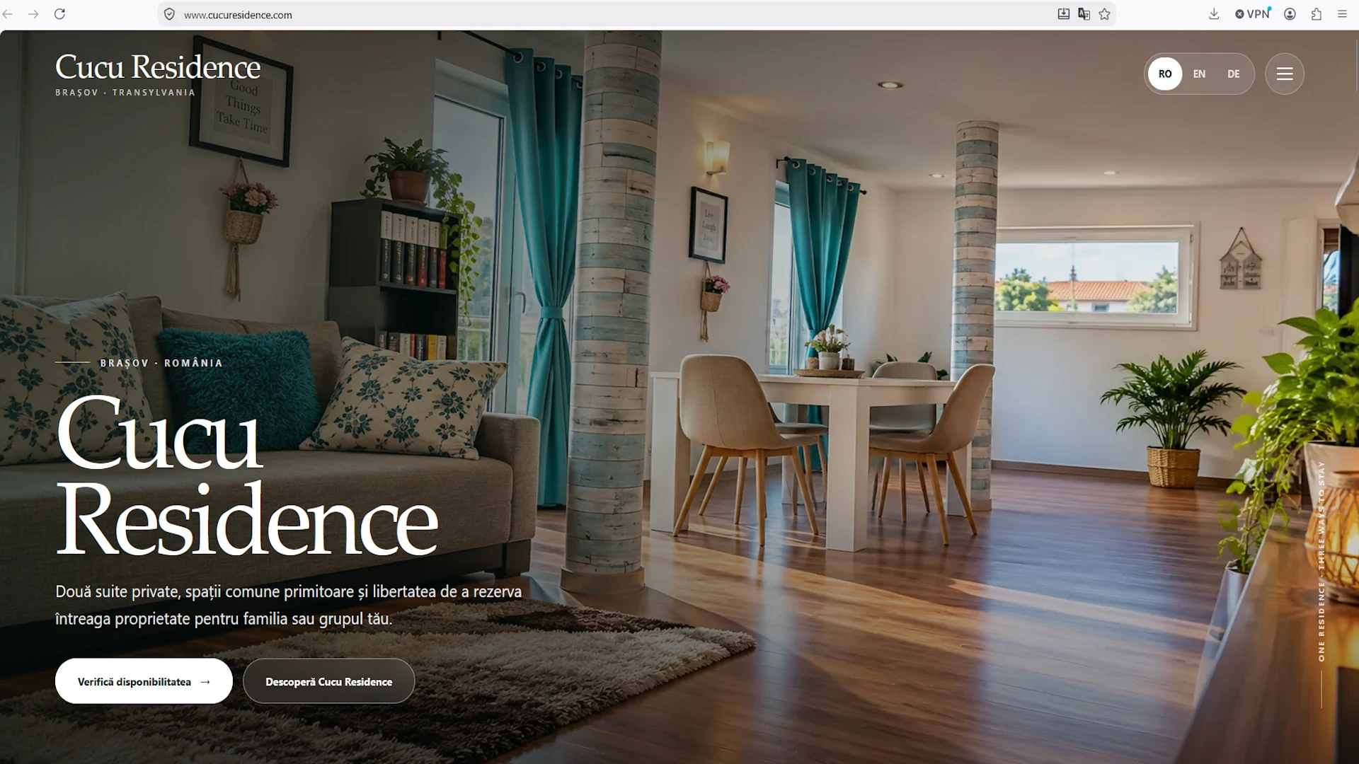 Cucu Residence website